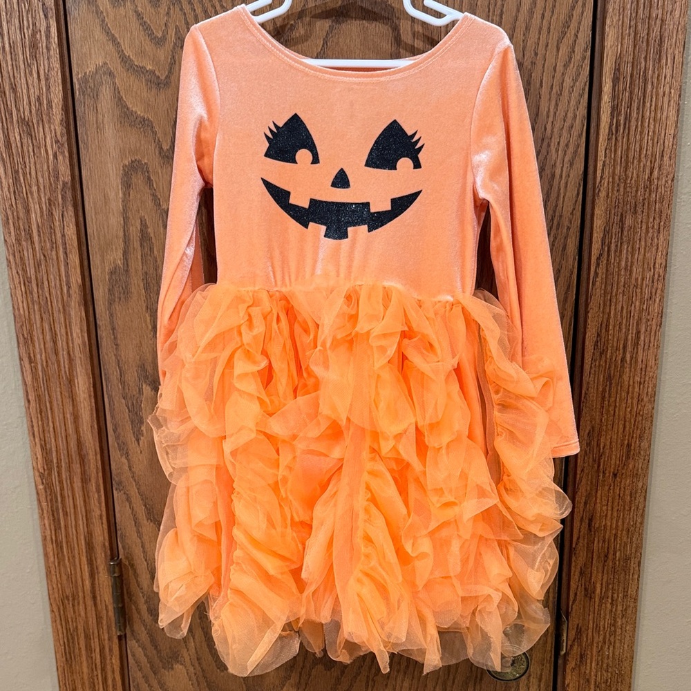 Orange Pumpkin Kids Costume